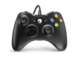 Yuru controle com Fio para Xbox 360, Controle de Jogo Yaeye com Vibração Dual e Turbo Compatível