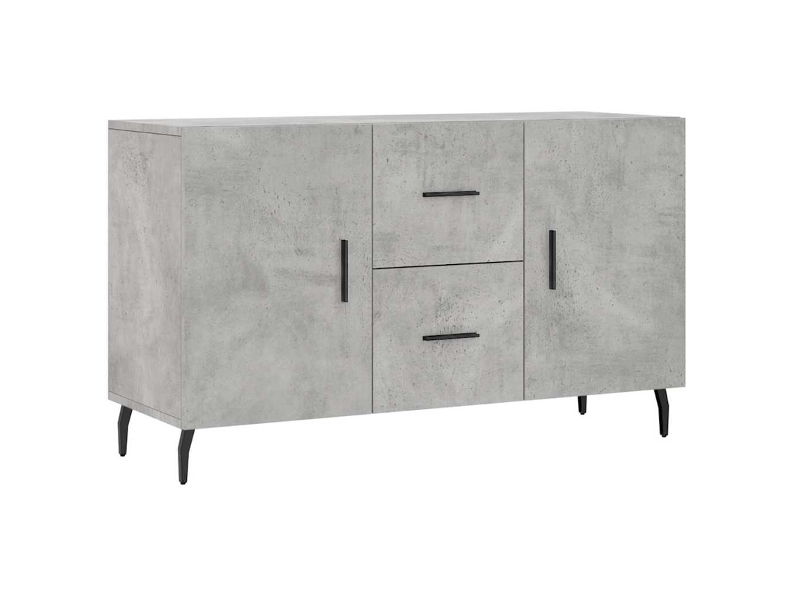 Sideboard, Sideboards Vidaxl Cinzeto Madeira Processada (n/a)