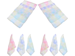 Conjunto De 12 Toalhas De Algodão Para Bebê, Lenços Absorventes De Musselina