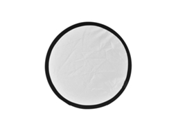Lurelia Refletor Fotográfico Dobrável Portátil Prata Branco 3 Cm