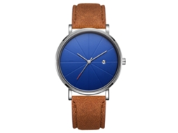 Reloj De Pulsera Analógico De Cuarzo Con Dial Redondo Moda Simple (22)
