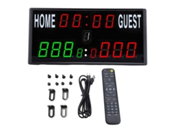 Placar Eletrônico Led Com Controle Remoto Para Basquete