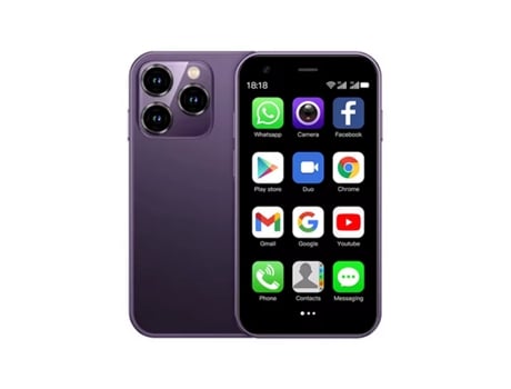 Mini Smartphone Soyes Xs15 Violeta Dual Sim 3g 2gb/16gb