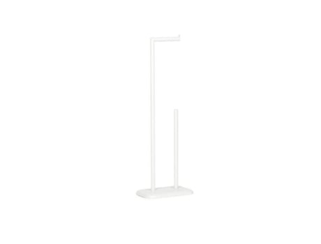 BA70056 Porta-rolos de banheiro em metal branco ANDREA HOUSE