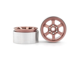 Aro De Liga De Alumínio Beadlock 1.9in Jogo De 4 Pcs Para Carro Rc 1/10 Trx4 Axial Scx10