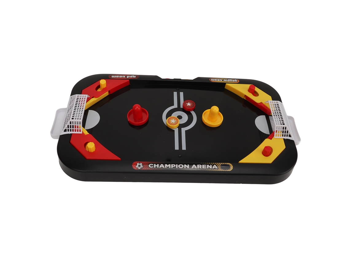 Mali jogo de Mesa 2 em 1 Futebol e Hóquei para Mesa Interativo Brinquedo de Coordenação