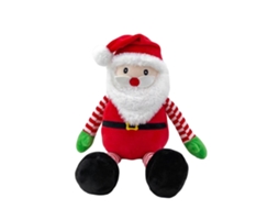 Brinquedo De Pelúcia Interativo Dançando Papai Noel Arzopa | Papai Noel | Repetir Ouvir | 30 Músicas