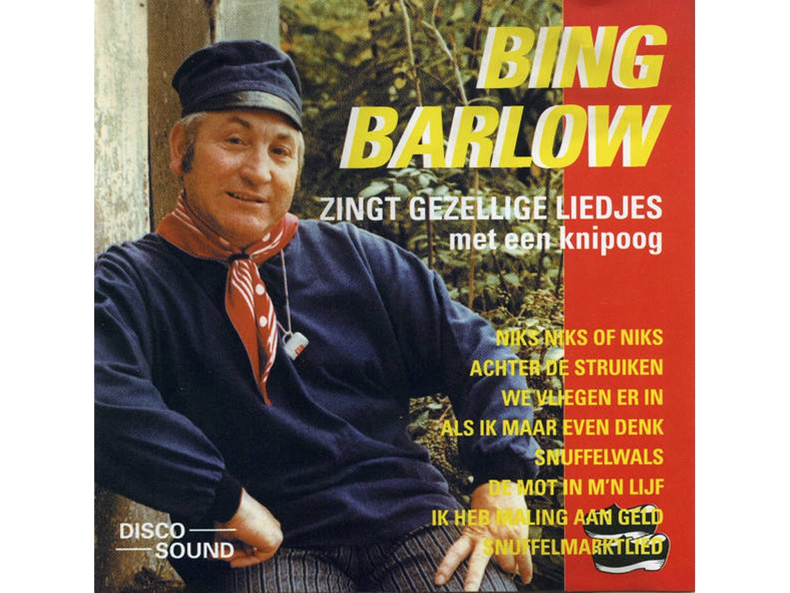 CD Bing Barlow - Zingt Gezellige Liedjes Met Een Knipoog
