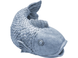 Desviador para Peixes Extensão do Canal de Águas Pluviais Feita de Resina, Escultura Dinâmica para o Fluxo de Água, CHABERLU