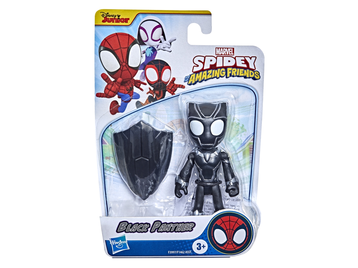 Marvel SPIDEY AND HIS AMAZING FRIENDS Pantera Negra SPIDEY AND HIS AMAZING FRIENDS (Idade recomendada: 3 anos)