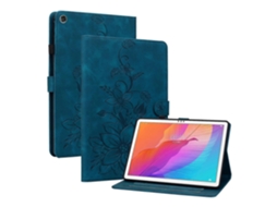 Capa de couro com relevo Lily Webake para tablet
