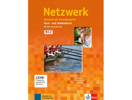 Livro Netzwerk B1-2 Alumno + Ejercicios + 2Cd +Dvd de VVAA (Alemão)