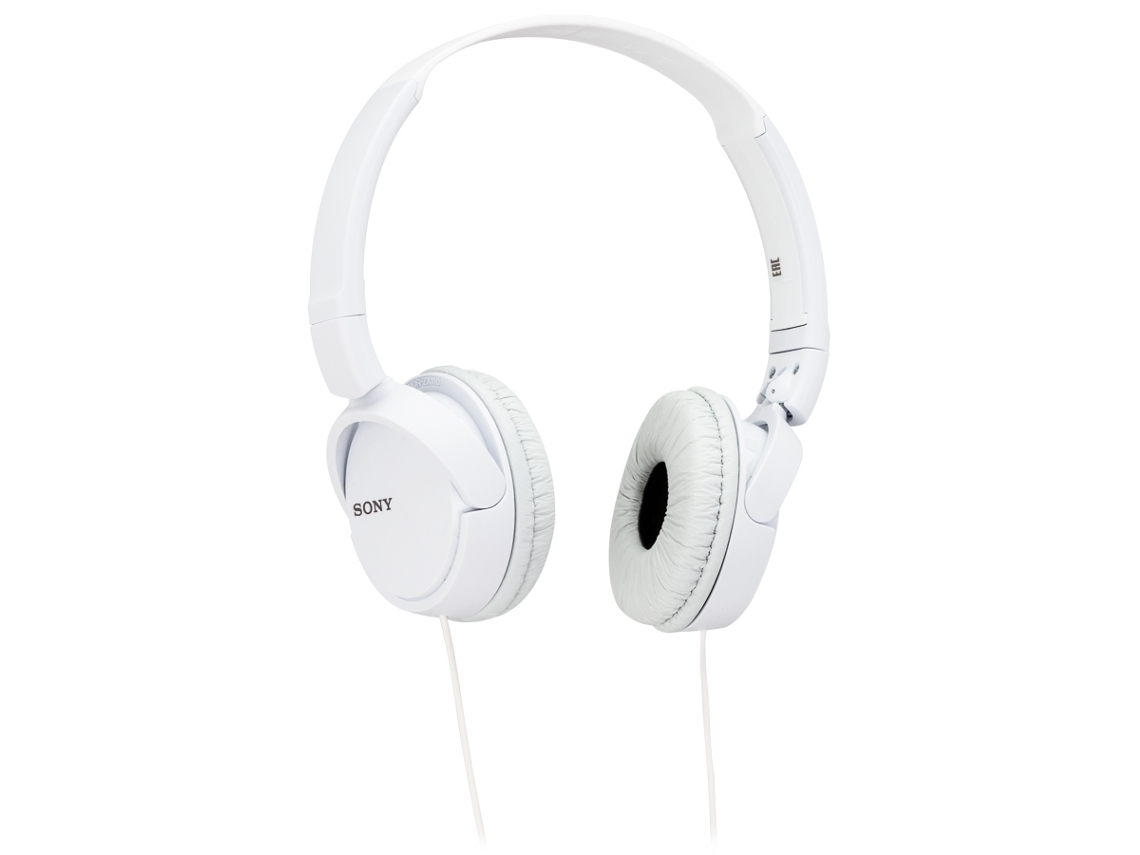Auscultadores com Fio SONY Mdr-Zx110 (Outlet Caixa Aberta - On Ear - Microfone - Branco)