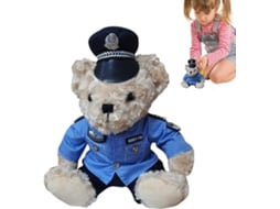 Guia Doudou Urso De Pelúcia Decorativo Urso De Pelúcia Adorável Com Letras Removíveis Ideal Pa Gokoco