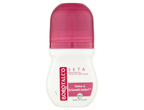 Desodorante Roll-On Borotalco Talc (150 ml, Flores Rosa, para todos os tipos de pele)