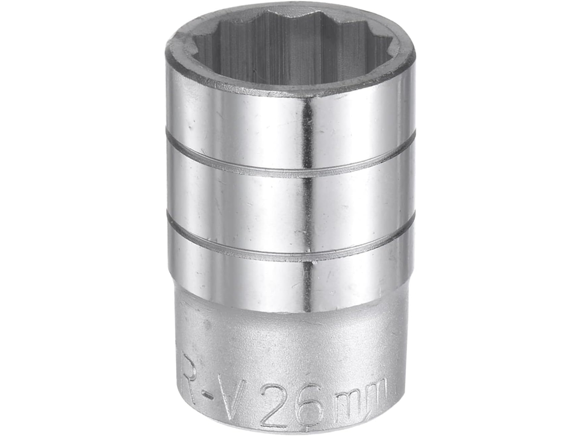 Soquete de 26 mm com ponta superior de 12 polegadas e encaixe métrico CHABERLU