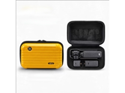 Bolsa de Ombro Portátil À Prova Dágua para Dji Osmo Pocket3 À Prova de Choque Design de Mala HENTEN HOME Amarelo