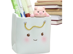 Organizador De Canetas Para Escritório, Porta- Fofo,- De Desenho Animado,- Mesa,- Estudantes E Professores,