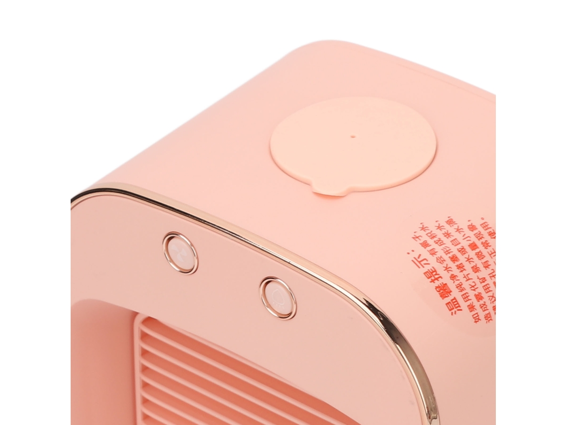 Ventilador Portátil com Umidificador 5 Marchas Baixo Ruído 180ml para Escritório Acampamento | S/MARCA