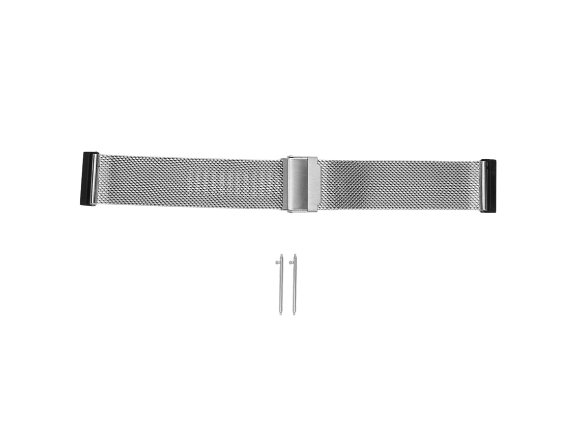 Pulseira De Malha Aço Inoxidável 24mm Compatível Com Relógios Suunto