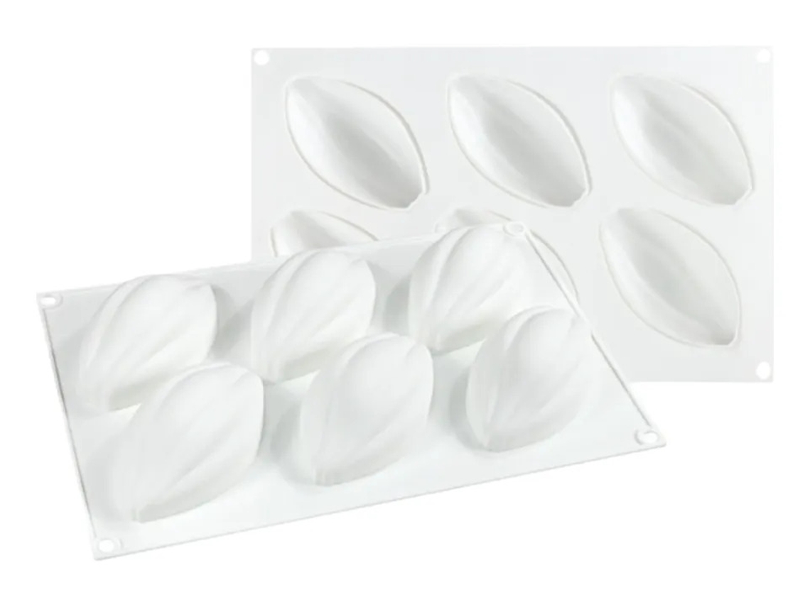 Molde De Silicone Para Confeitaria, 6 Cavidades