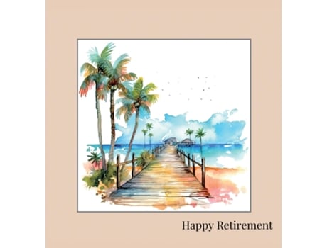 Livro Happy Retirement Guest Book with lined pages de Lulu and Bell (Inglês)