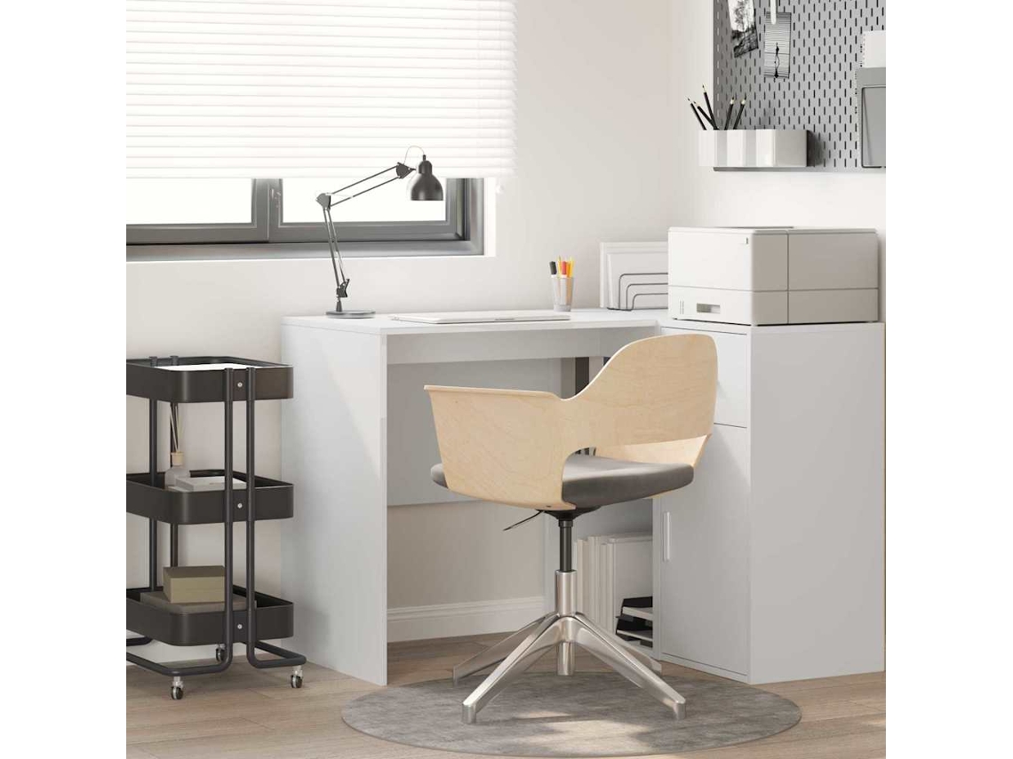 Vidaxl Mesa Branco Derivados De Madeira 102 X 50 X 75 Cm