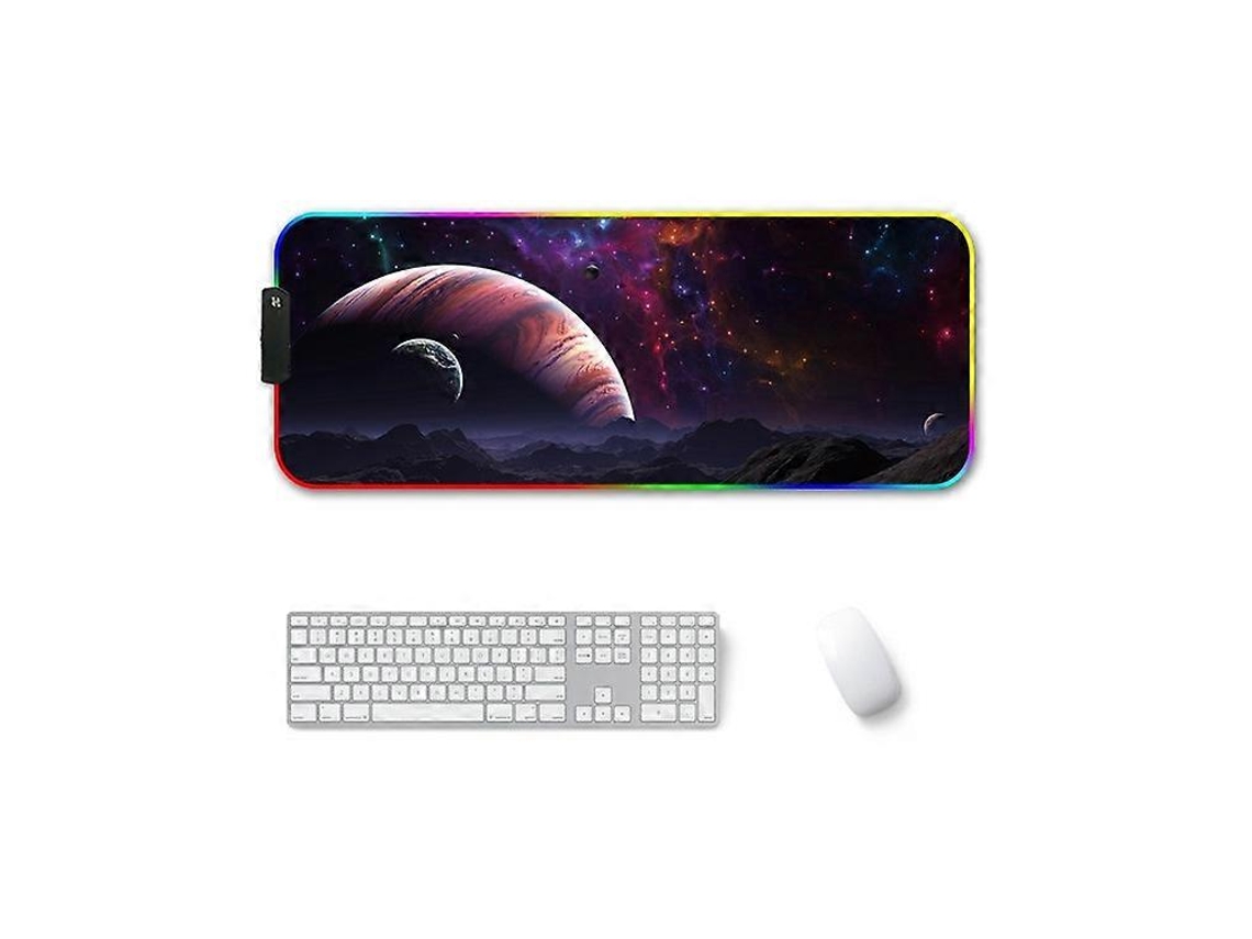 Mousepad Antiderrapante De Borracha Com Transferência Térmica, 250x350x3mm, Luminoso Rgb, Antiderrapante. Olysi Shop