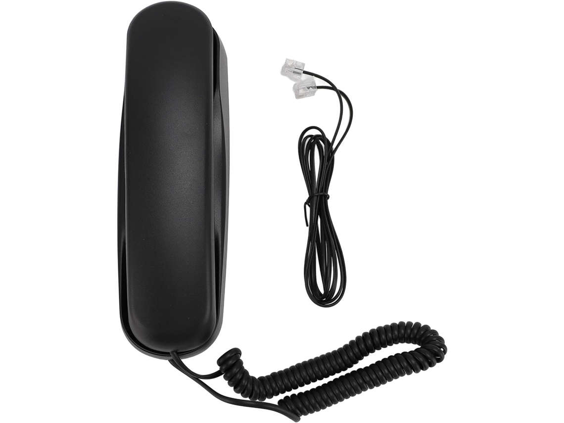 Telefone De Parede Retrô, Fixo Com Fio E Interface Amigável, Oferece Qualidade De Chamada Nítida E É Adequado