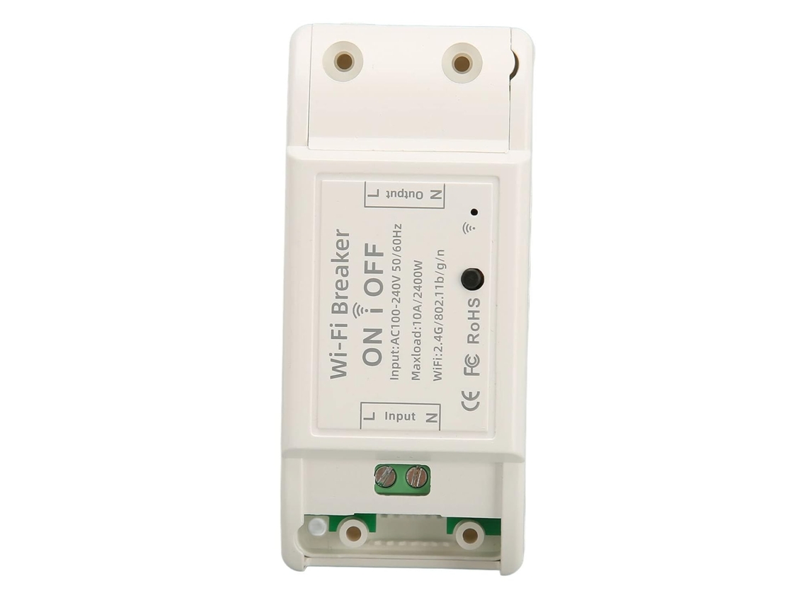 Interruptor Inteligente Cryfokt Wifi, Interruptor Com Controle De Voz Para Eletrodomésticos, Fácil Instalação, Material