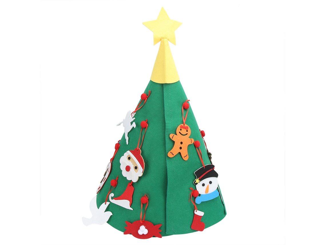 Chapéu de Natal Decorativo para Festa em Casa com Acessórios Vibrantes e Seguros