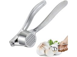 Prensa De Alho Para Serviço Pesado, Triturador Multifuncional Em Liga De Zinco Para Cravo, Gengibre, Nozes, Raiz Forte E Cenouras Design Ergonômico