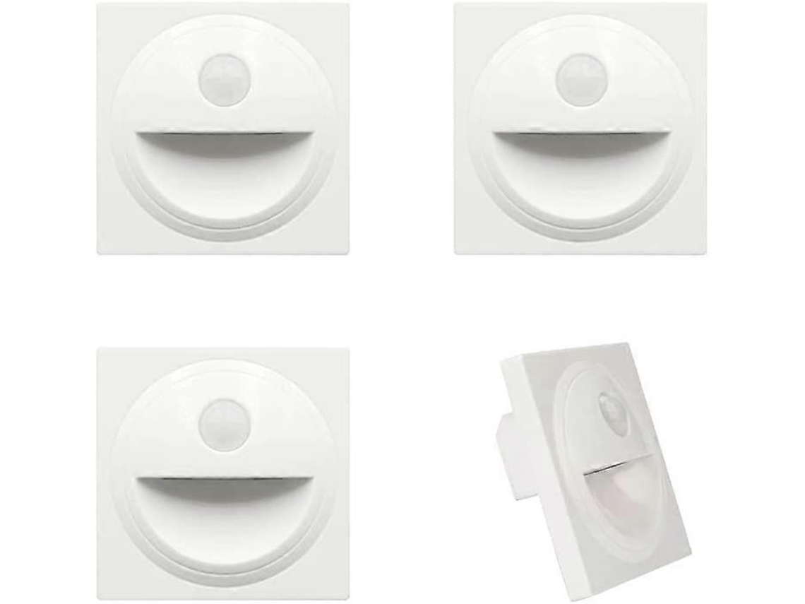 Rebe luz Led Embutida para Escadas com Sensor de Movimento Ip20 Branca 3000k Quente