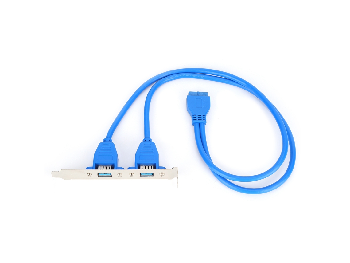 Soporte para Panel USB de 19 Pines para Cable de Extensión a Placa Base