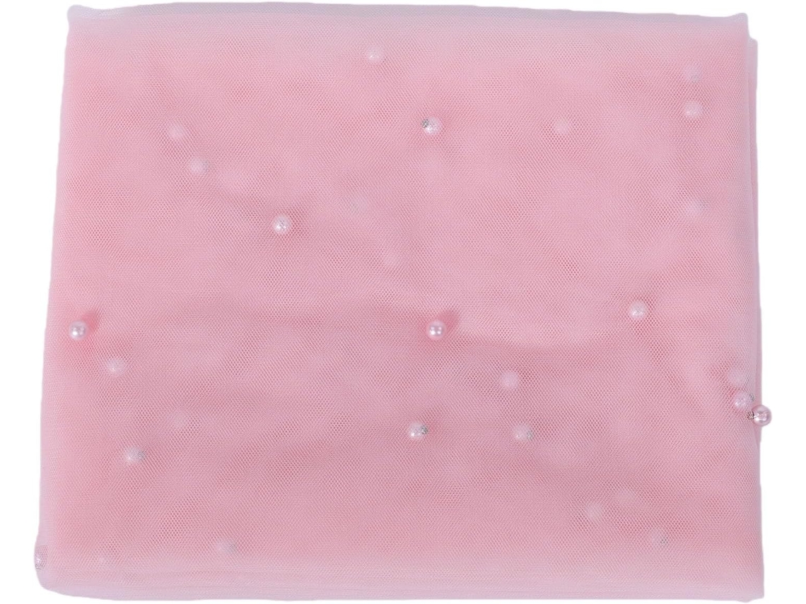 Caminho De Mesa Com Miçangas, Mesa De Tule