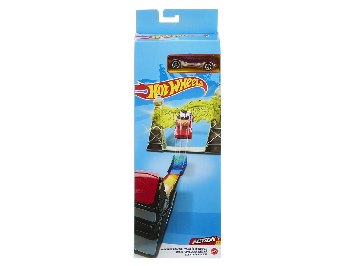 Hot Wheels Action - Lançador Torre Elétrica MATTEL