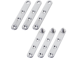 Conjunto De 6 Dobradiças Giratórias Para Portas De Móveis E Armários.