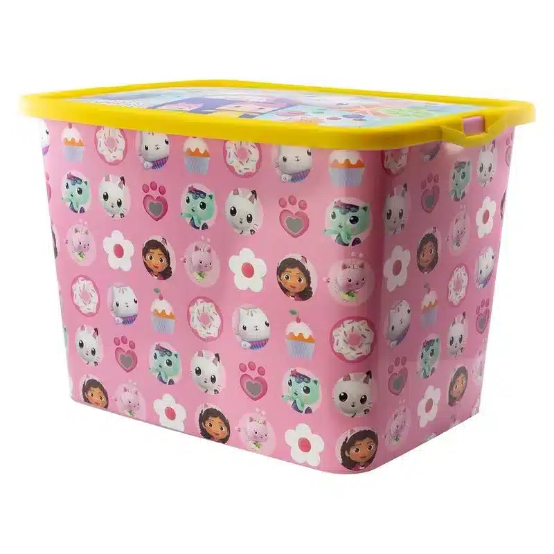 Caja De Almacenaje La Casa De Muñecas De Gabby 23l Con Clic 02456 Stor Storvolumen