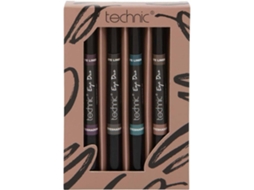 Coffret de Maquilhagem Stick Sombra de Olhos TECNHIC Eye Duo Set Eyeshadow & Eyeliner (Outlet Caixa Aberta - 4 cores)