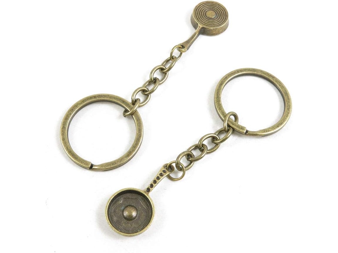 Chaveiro X5ei3 Em Bronze Antigo - Para Uso Prático E Funcional