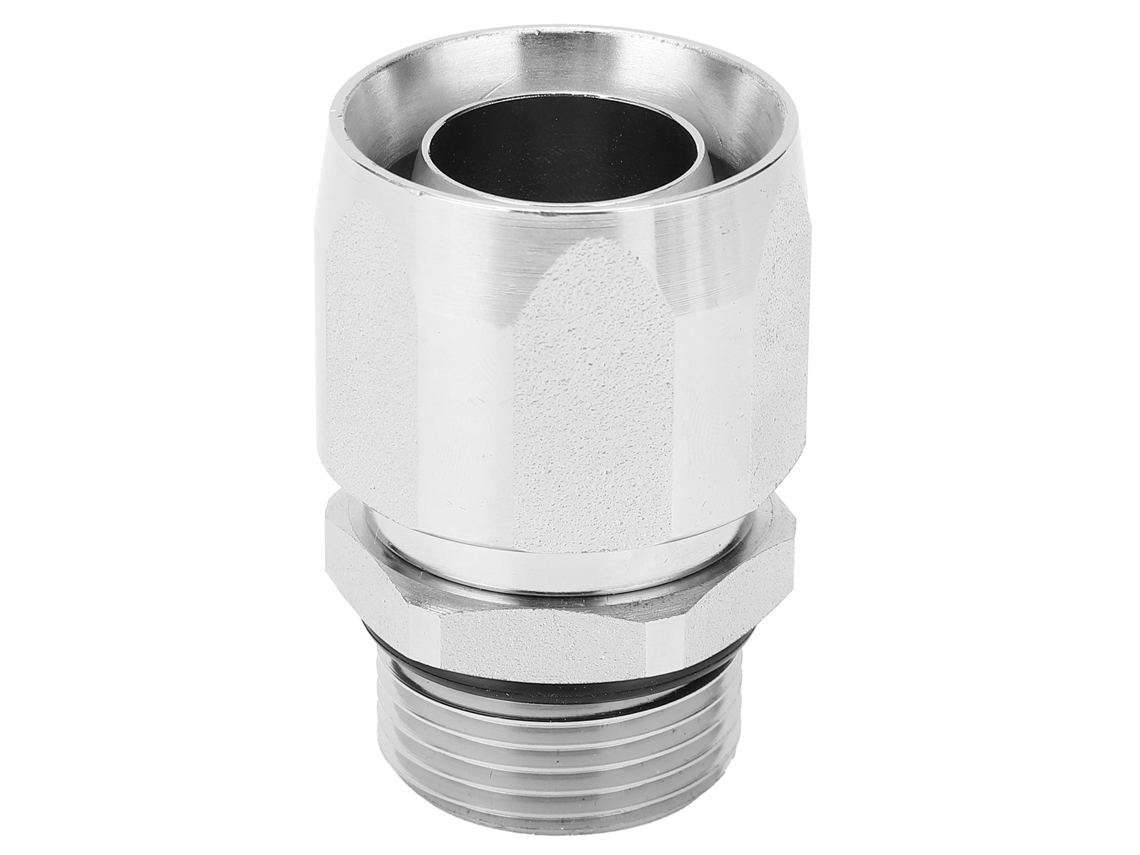 Conector De Mangueira Giratório De Latão Gunhose De 1 Polegada Para Pistola De Despacho De Combustível (fixo)