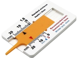 Medidor De Profundidade Digital Ajustável Para Pneus Carro, E 0-20 Mm