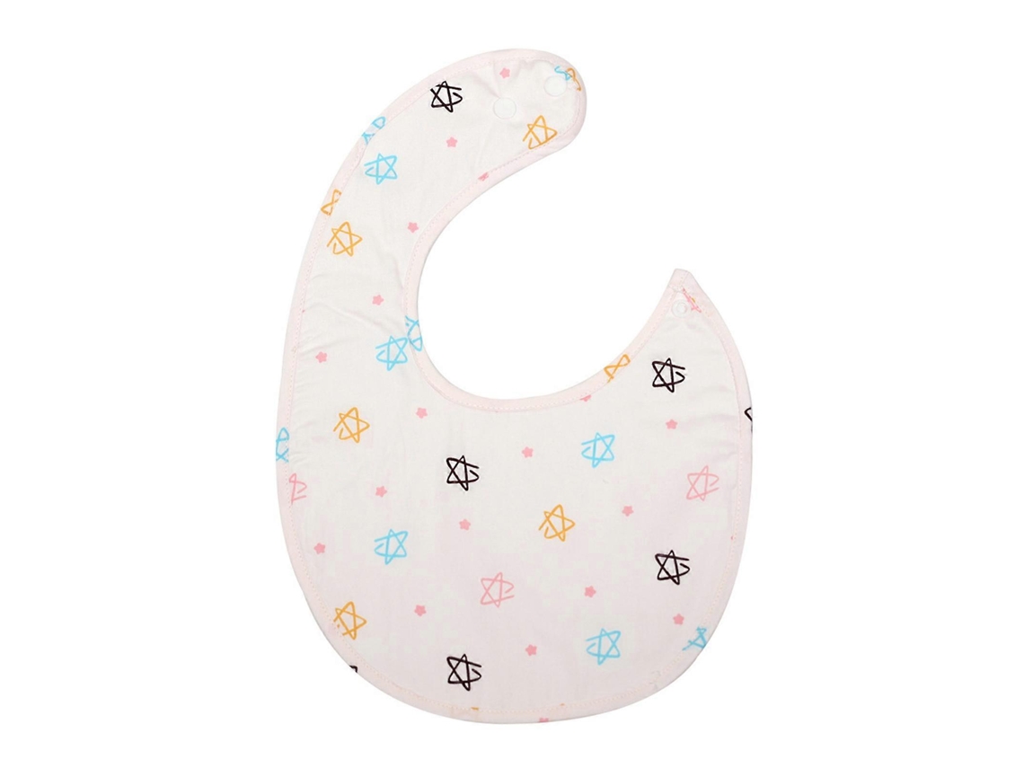 Babador de Algodão Impermeável para Bebês, Babador Ajustável com Feito em U, Estilo Paninho para Esfregar, Babador Macio de Alta Absorção para Amamentação