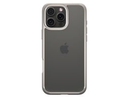 Capa Spigen Ultra Híbrida Para Iphone 16 Pro Max Com Titânio Natural