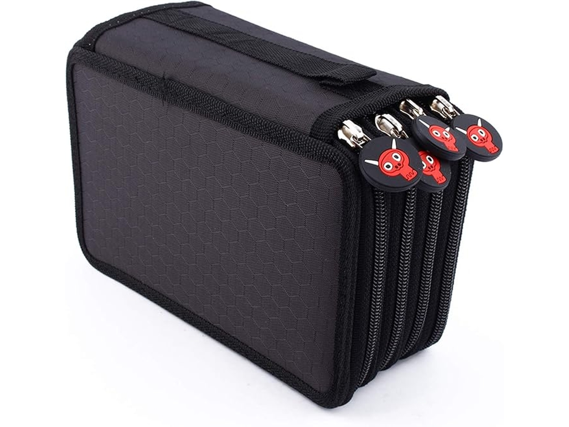 Estojo Para Lápis E Bolsa De Escritório Com Grande Capacidade Oxford Preto Slowmoose