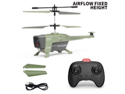 Helicóptero de Controle Remoto 3.5Ch Duração Da Bateria: 10 Min Verde