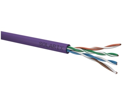 Cabo de par trançado Solarix Cat.5e Utp Lsoh Dca Sxkd 5e Utp Lsoh Box 305m