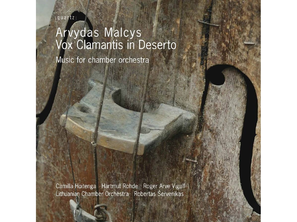 CD Hoitenga/rohde/vigulf/lithuanian Chamber Orchestra - Vox Clamantis In Deserto/concerto For Clarinet/... (1CD)