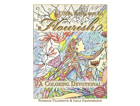 Livro Lord Help Me to Flourish A Coloring Devotional de Grandemange Leila Villeneuve Nathalie (Inglês)