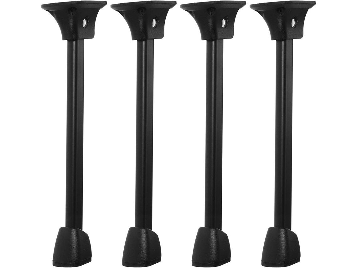 Conjunto De 4 Pés Dobráveis De Ferro Para Móveis, Superfície Lisa, Sem Rachaduras.
